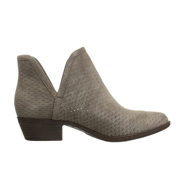 Lucky Brand Women's Baley Ankle Boot Brindle Oiled Suede 9M - Picture 11 of 12